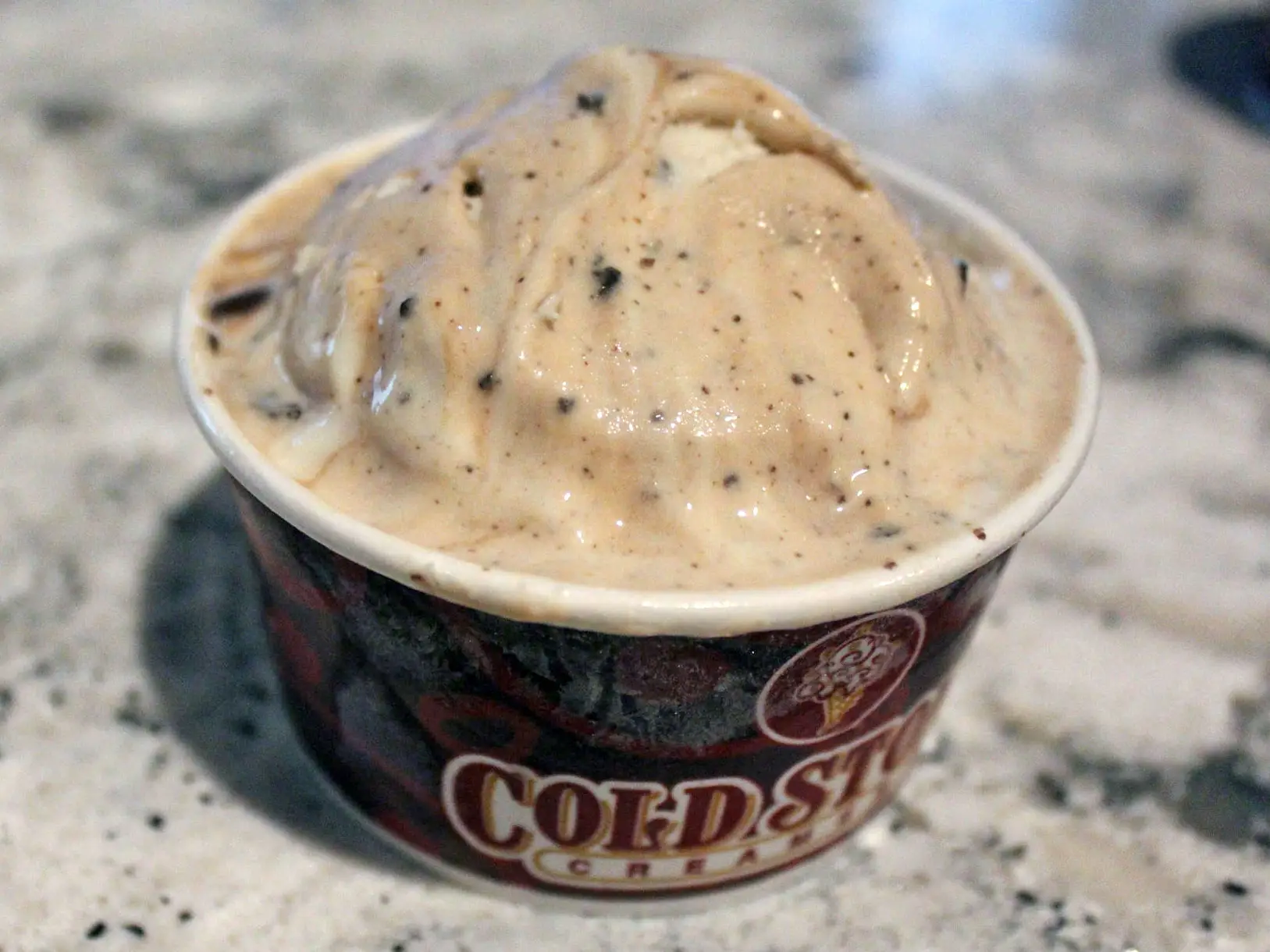 A close-up of the author's Oreo Overload signature creation.