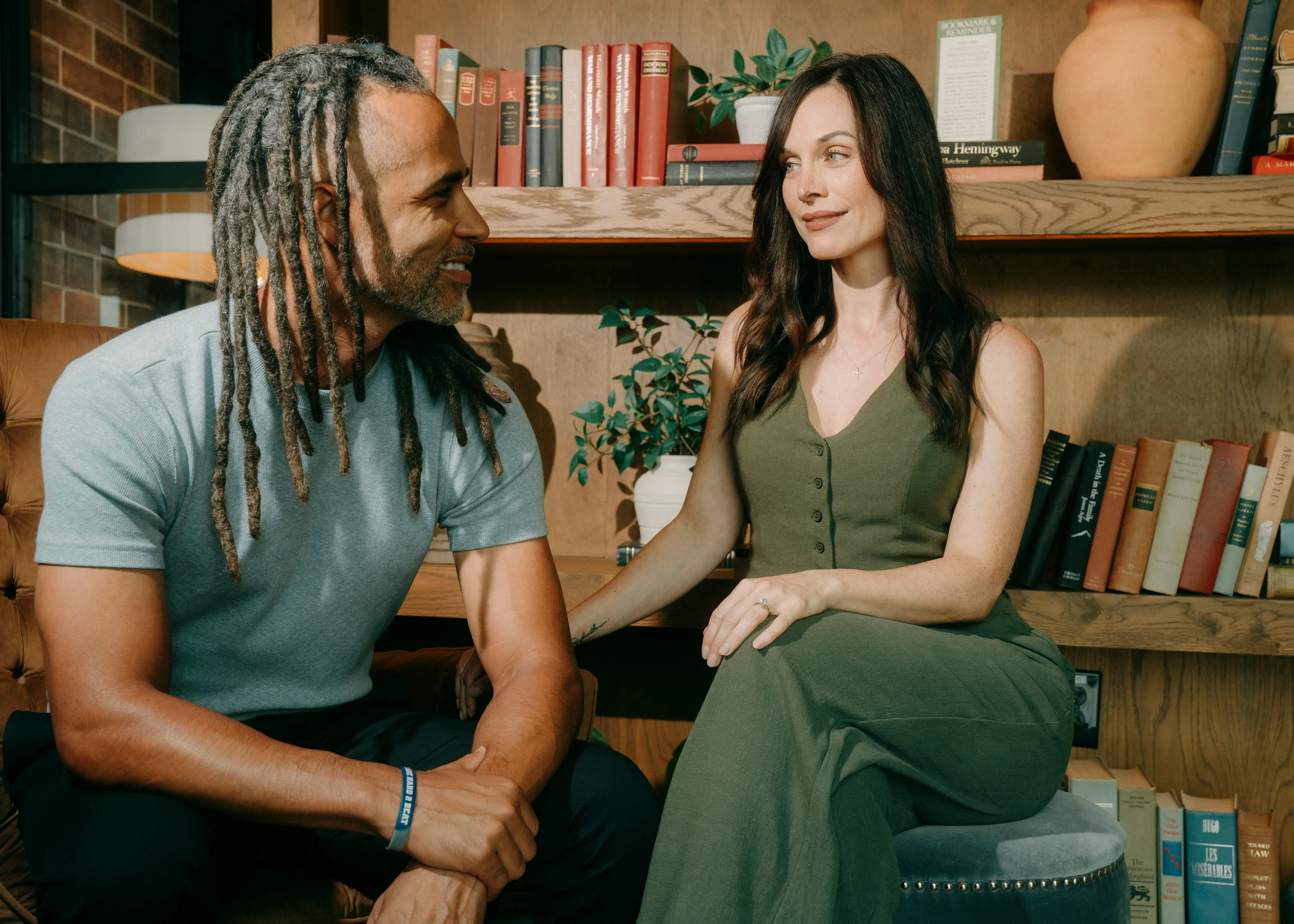 Darnah Thompson and her husband