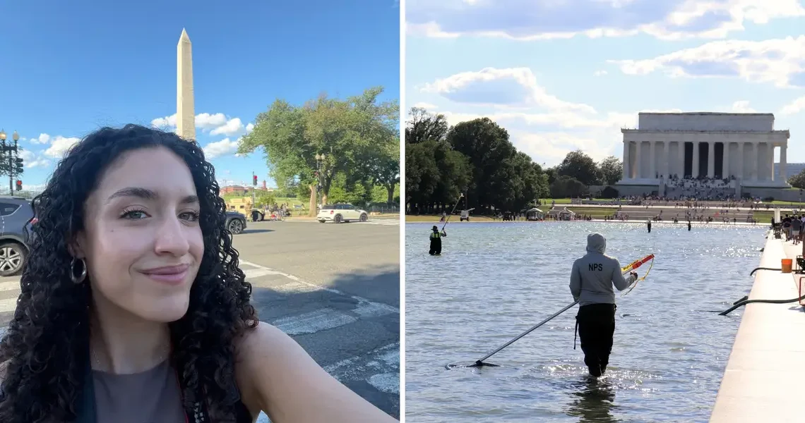 Everyone’s talking about the Lincoln Memorial Reflecting Pool. I visited to see it for myself.