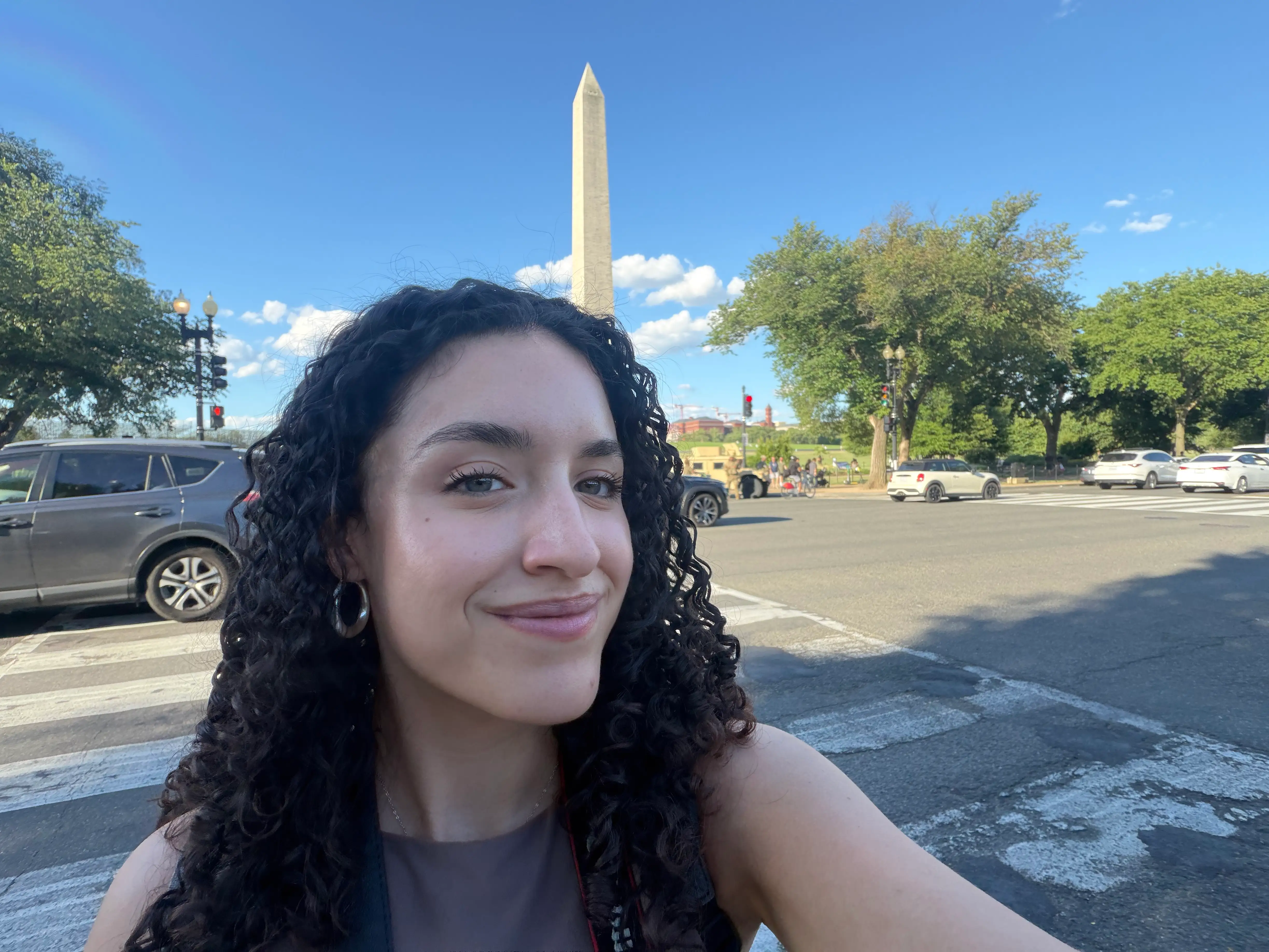 Author selfie at the Washington Monument in Washington, DC