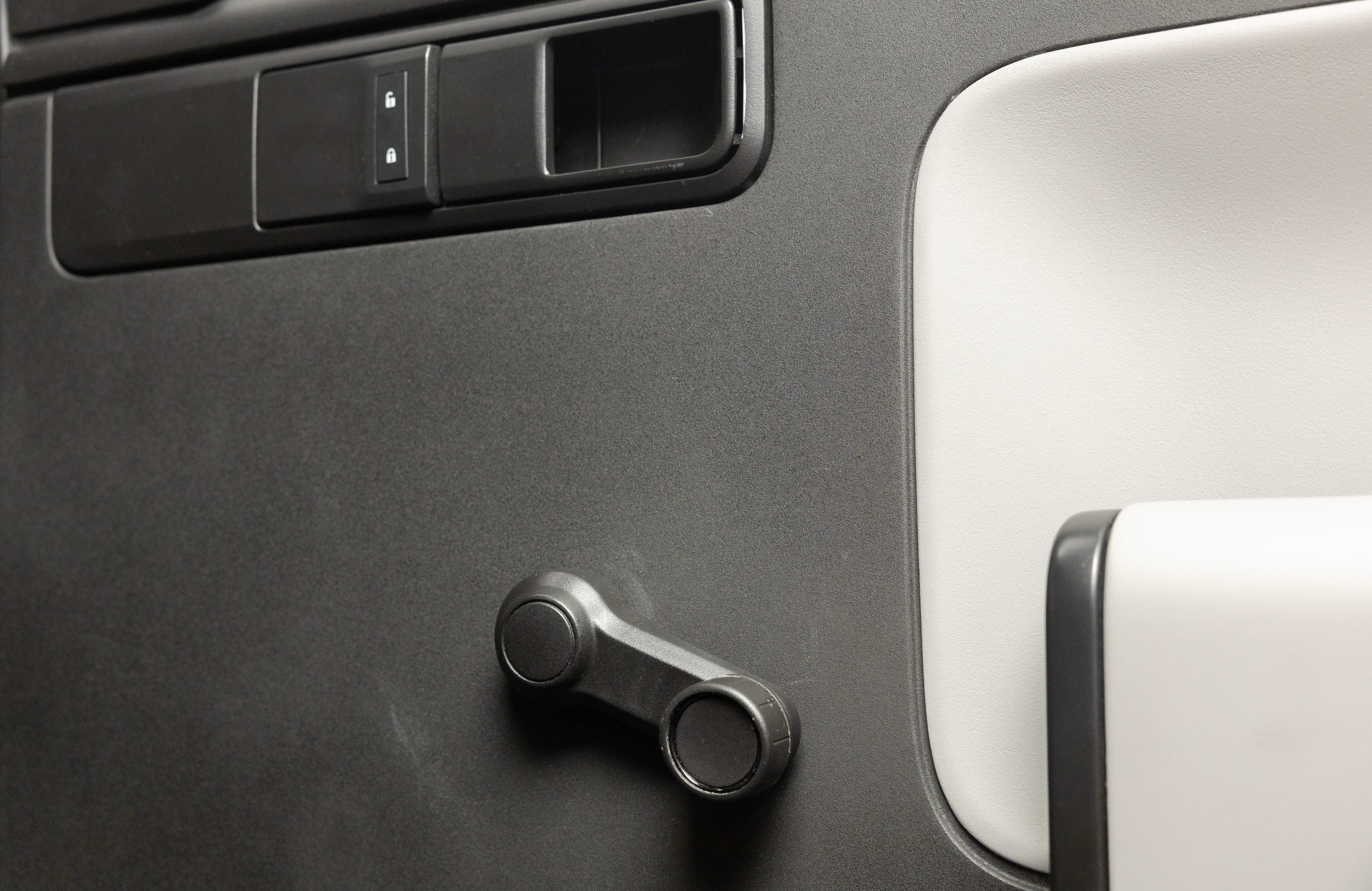 A Slate Truck's door panel.