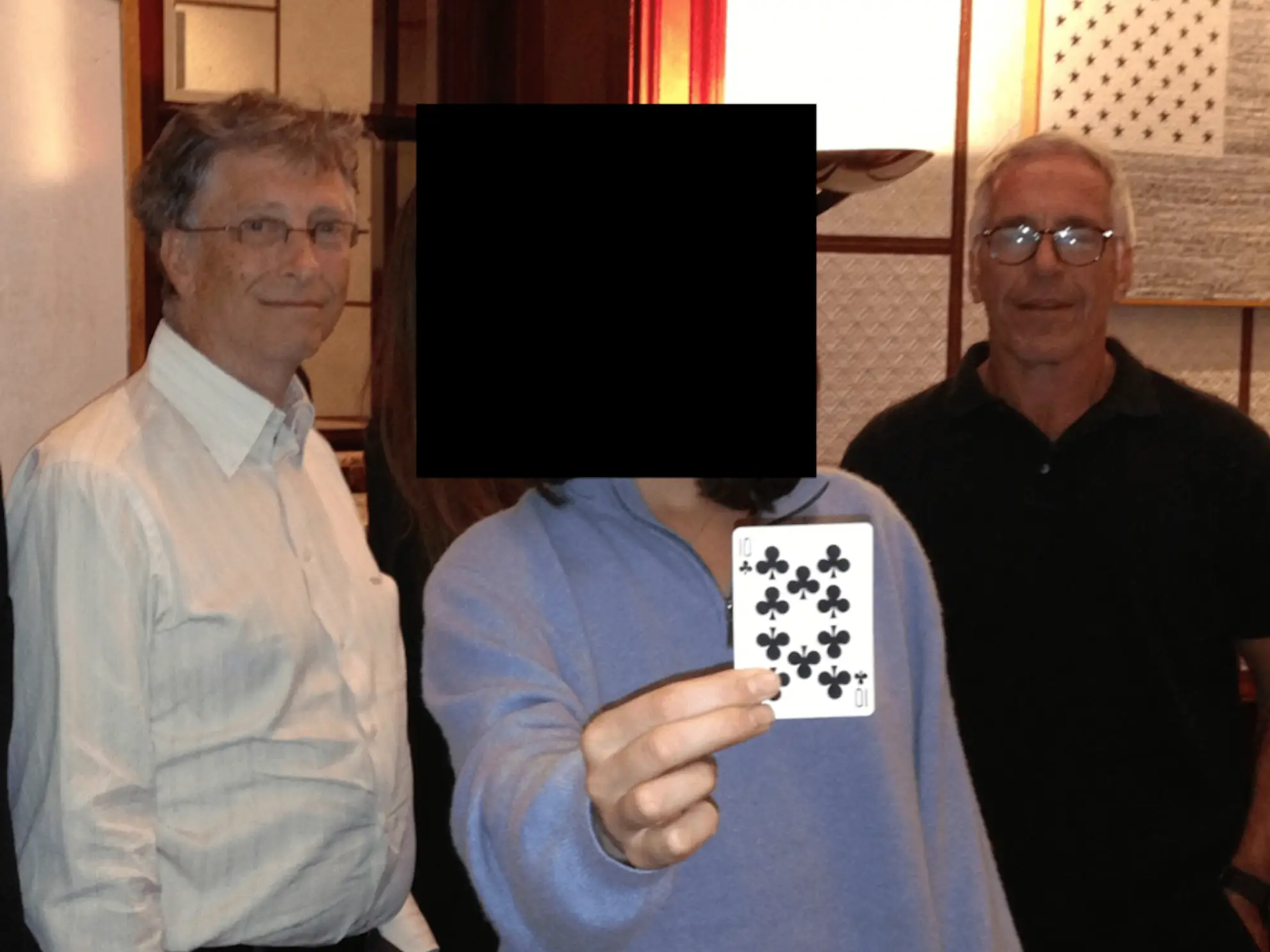 Terje Rod Larsen Bill Gates Jeffrey Epstein