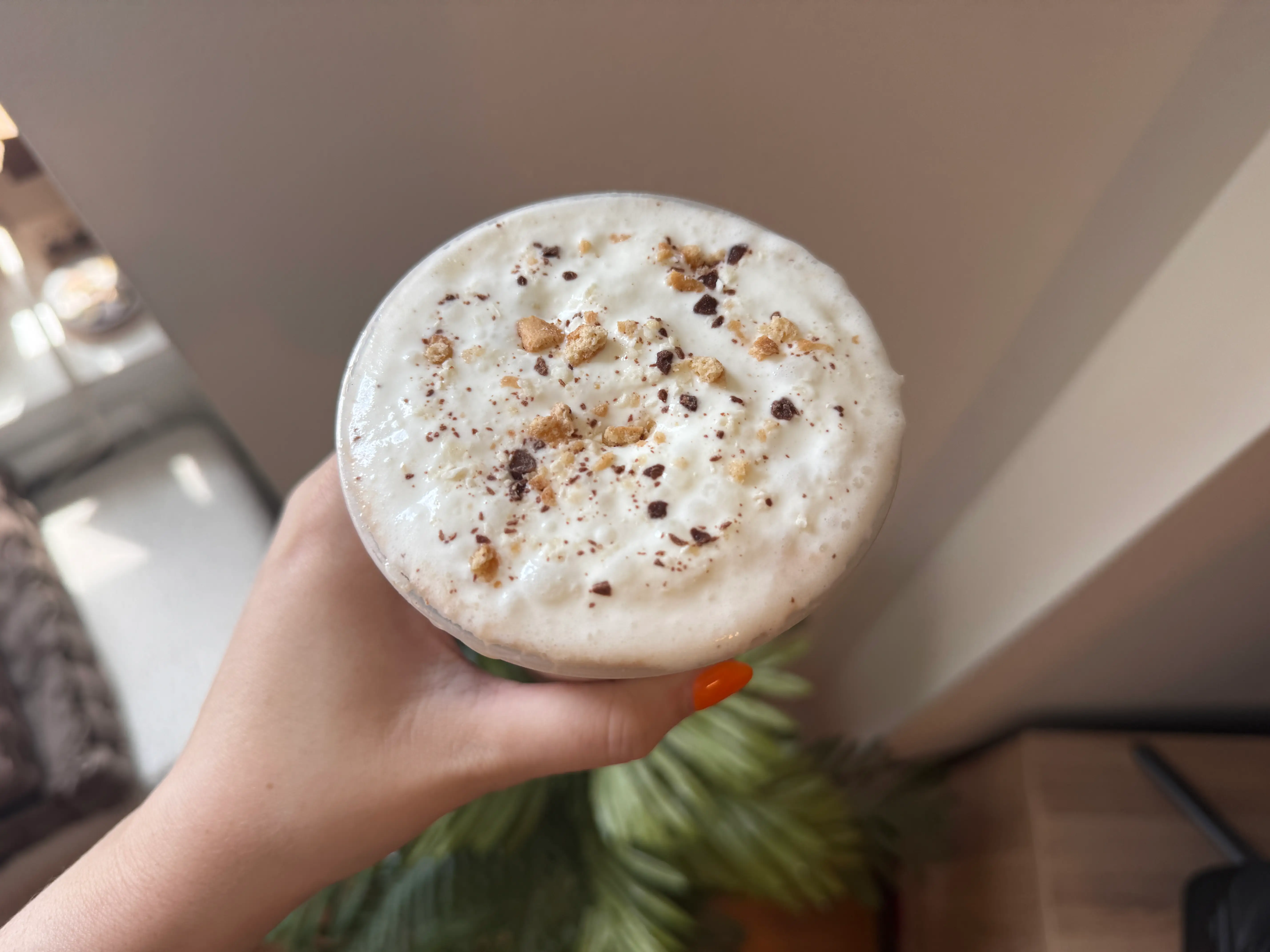 Chocolate Toasted Marshmallow S'mores Shake