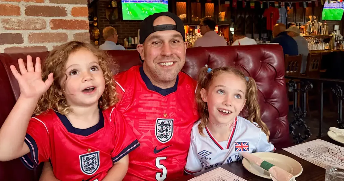 I took my kids to a family-friendly pub to watch the World Cup. It’s more socially acceptable now.