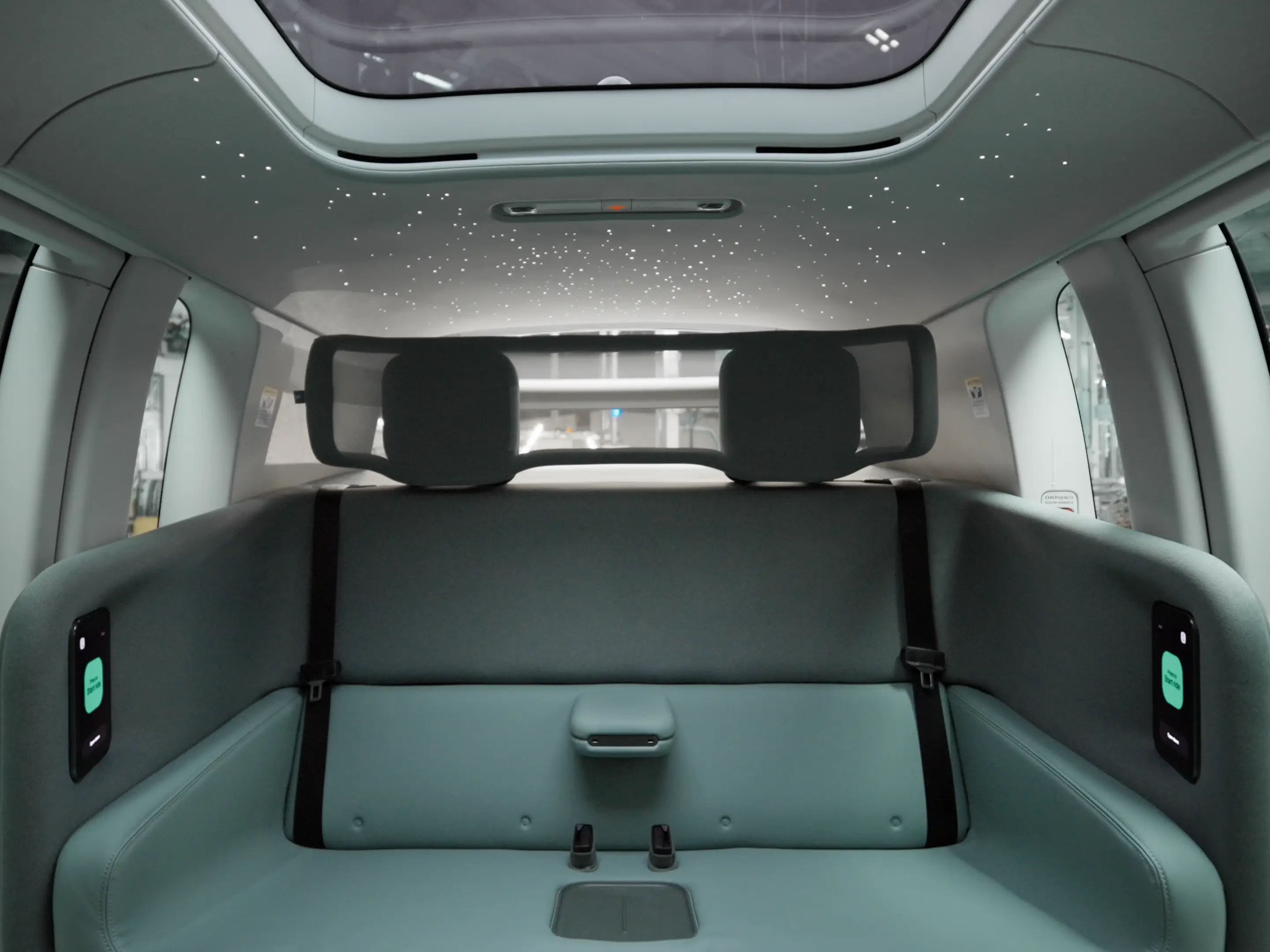 interior of Zoox