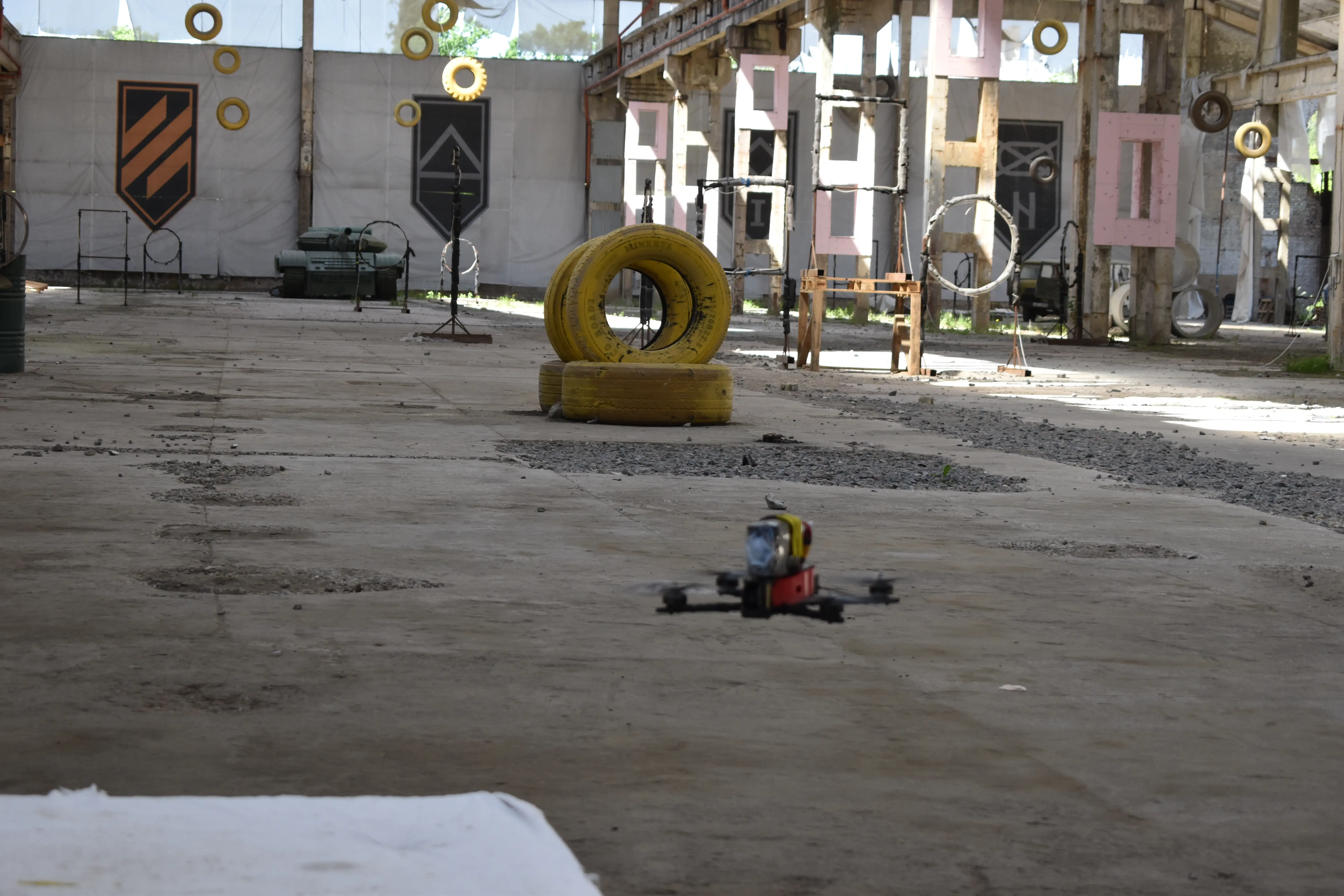 A drone inside the Killhouse.