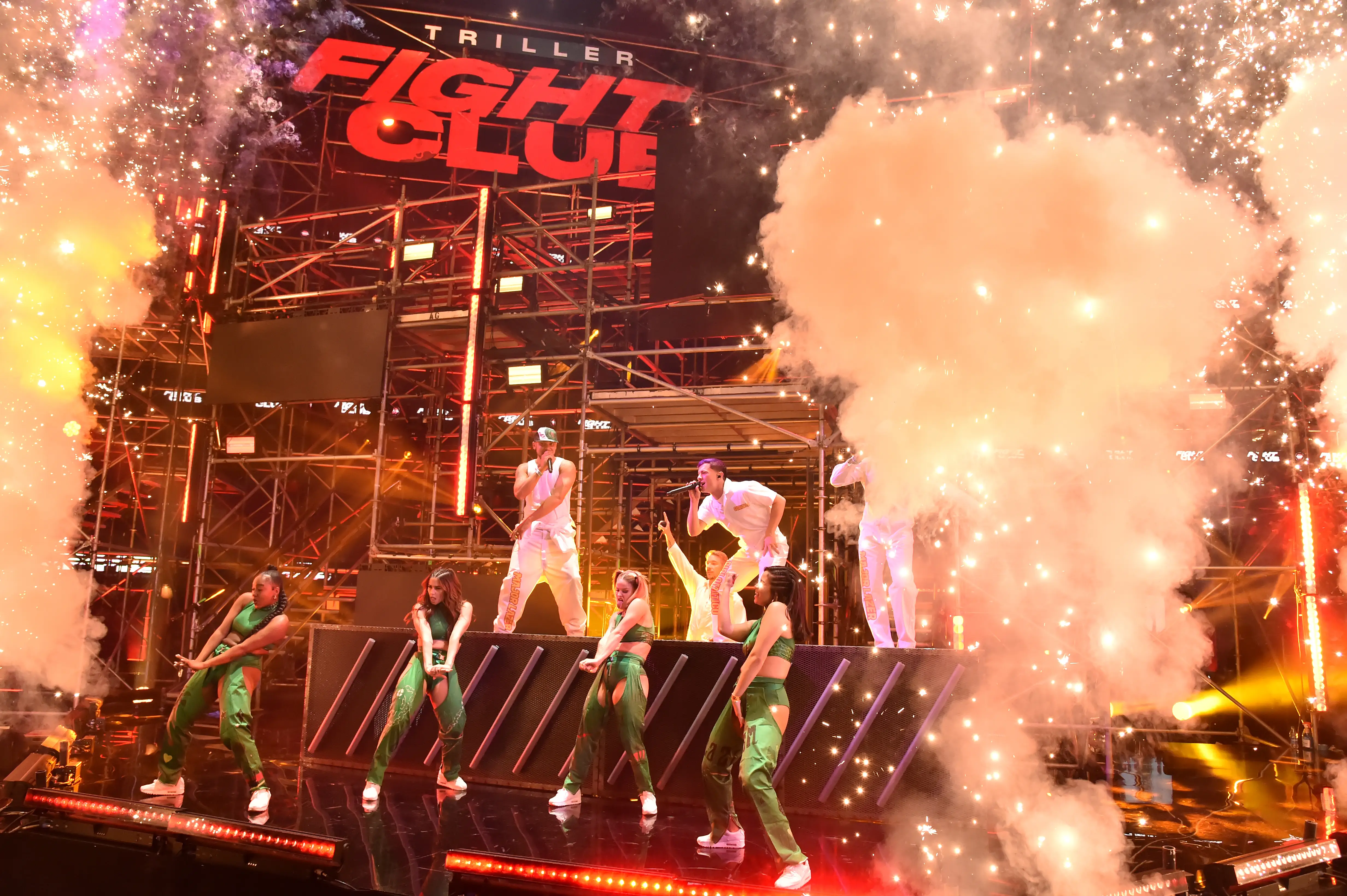 Major Lazer and Guaynaa performed at a 
