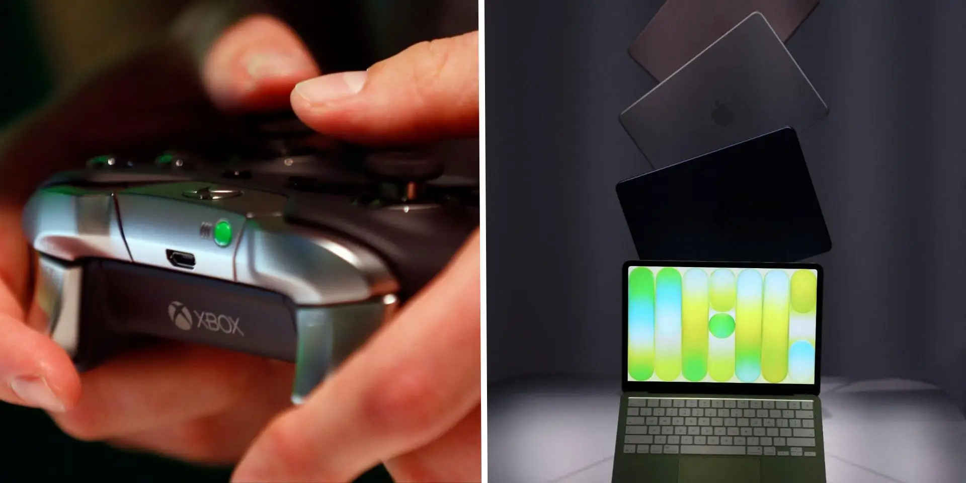 Macbook and xbox