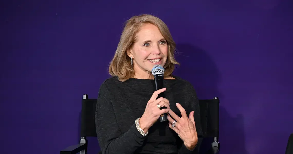 Katie Couric says a male colleague’s advice after she encountered workplace sexism became a ‘life lesson’