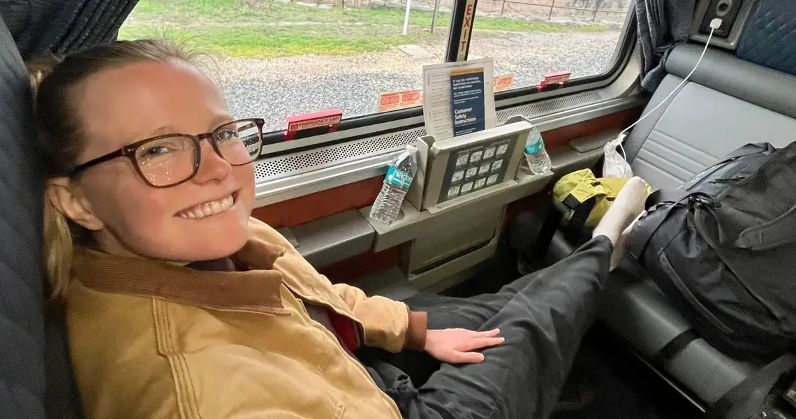 I took a 32-hour Amtrak trip up the West Coast. It was great, but I wouldn’t recommend it for routine travel.