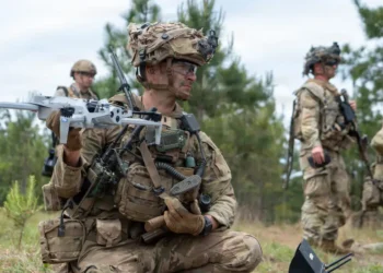 A US Army commander used attack drones and C4-packed robots to clear a deadly breach before soldiers even got in the fight