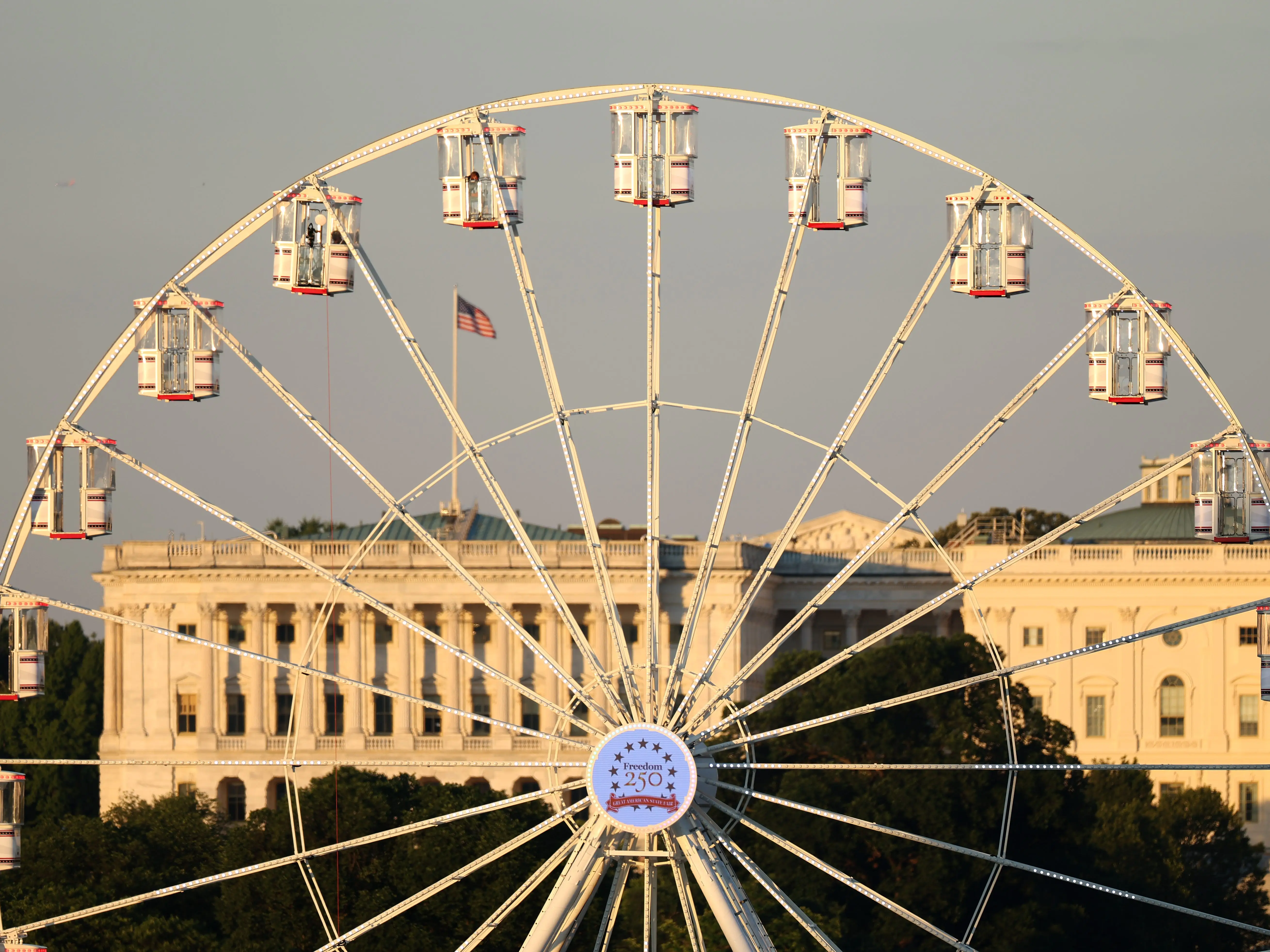 ferris wheel on the national mall