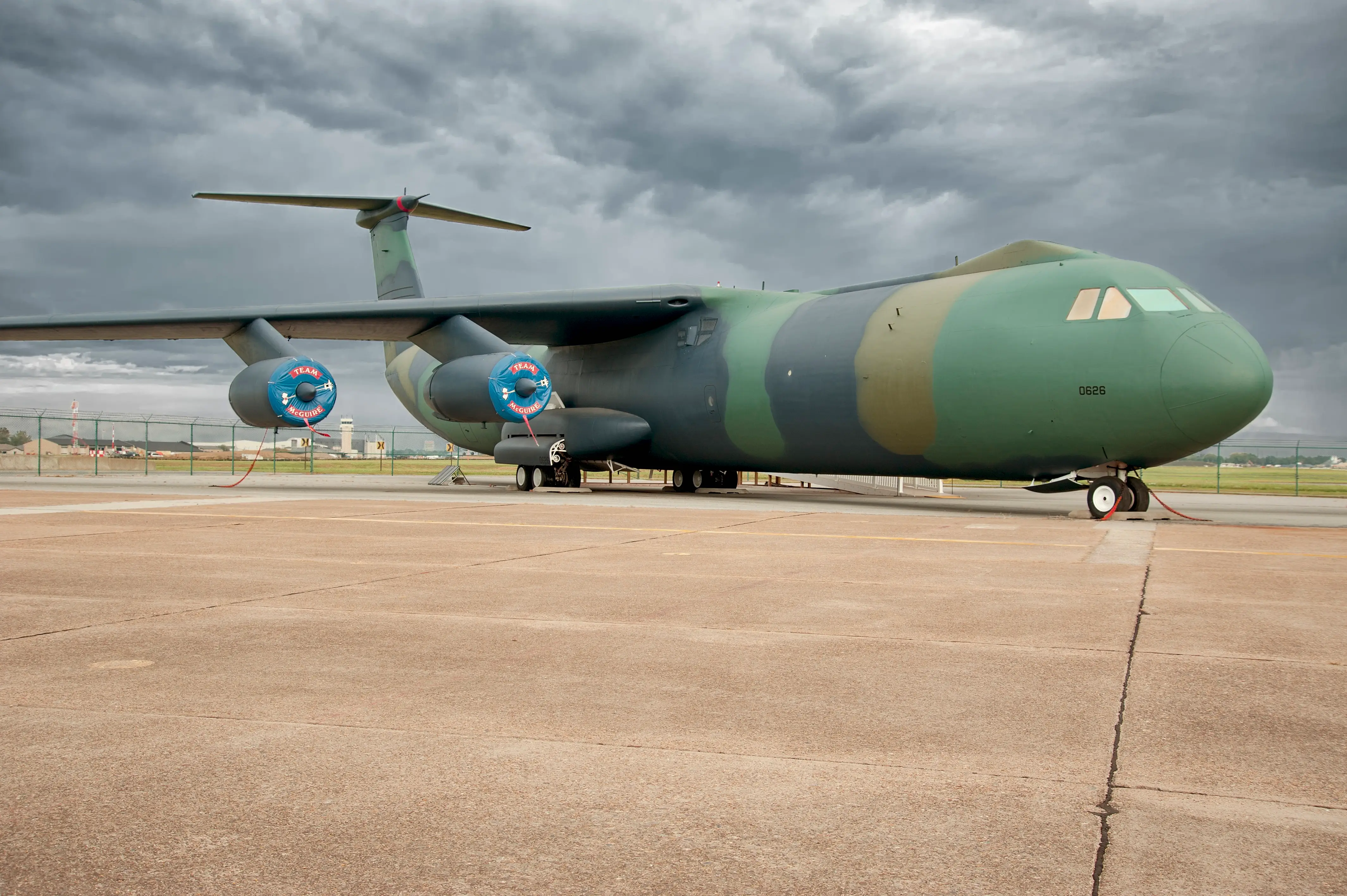 The C-141B Starlifter.