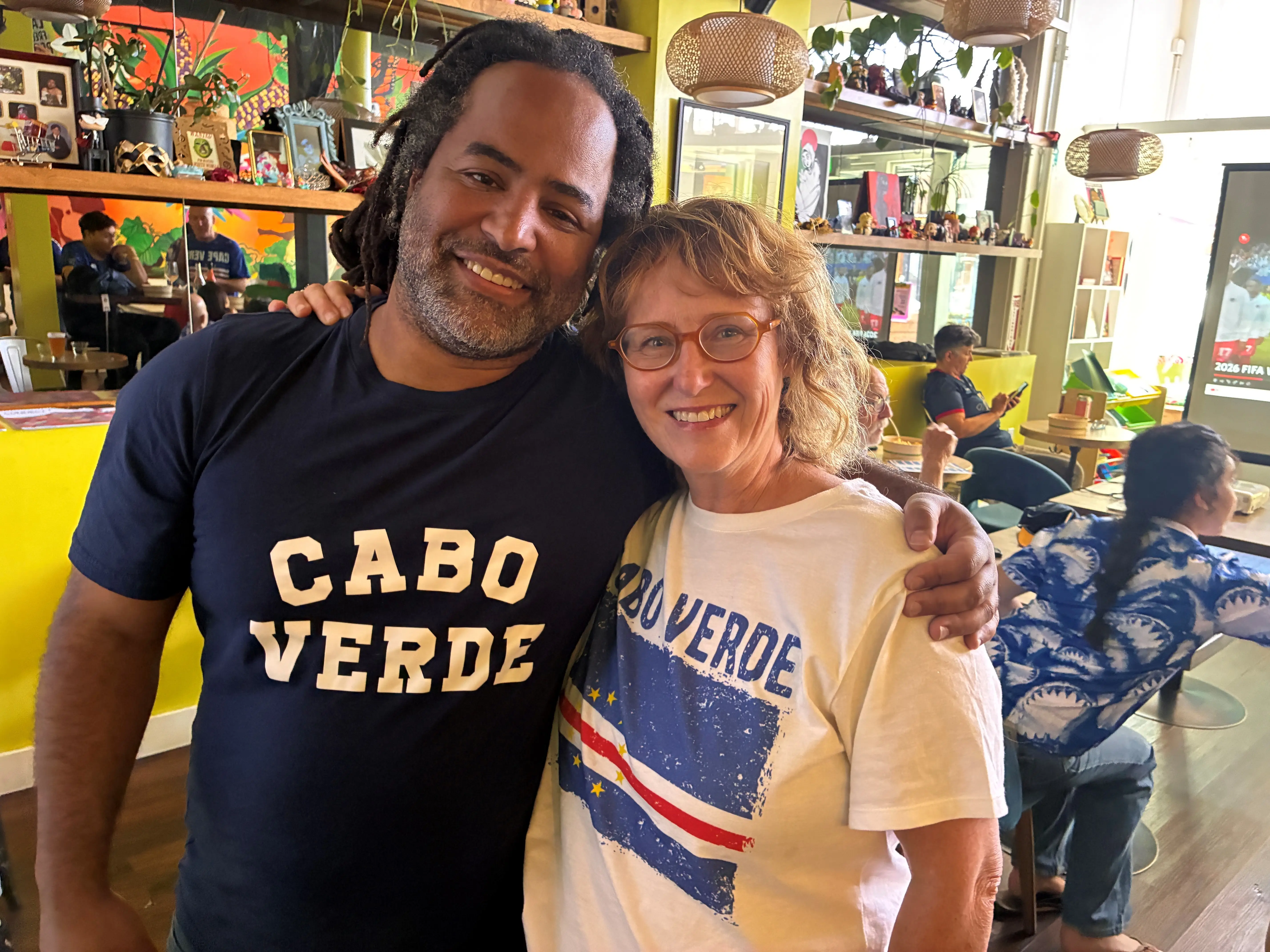 Jill Tucker and her former student, Ivan