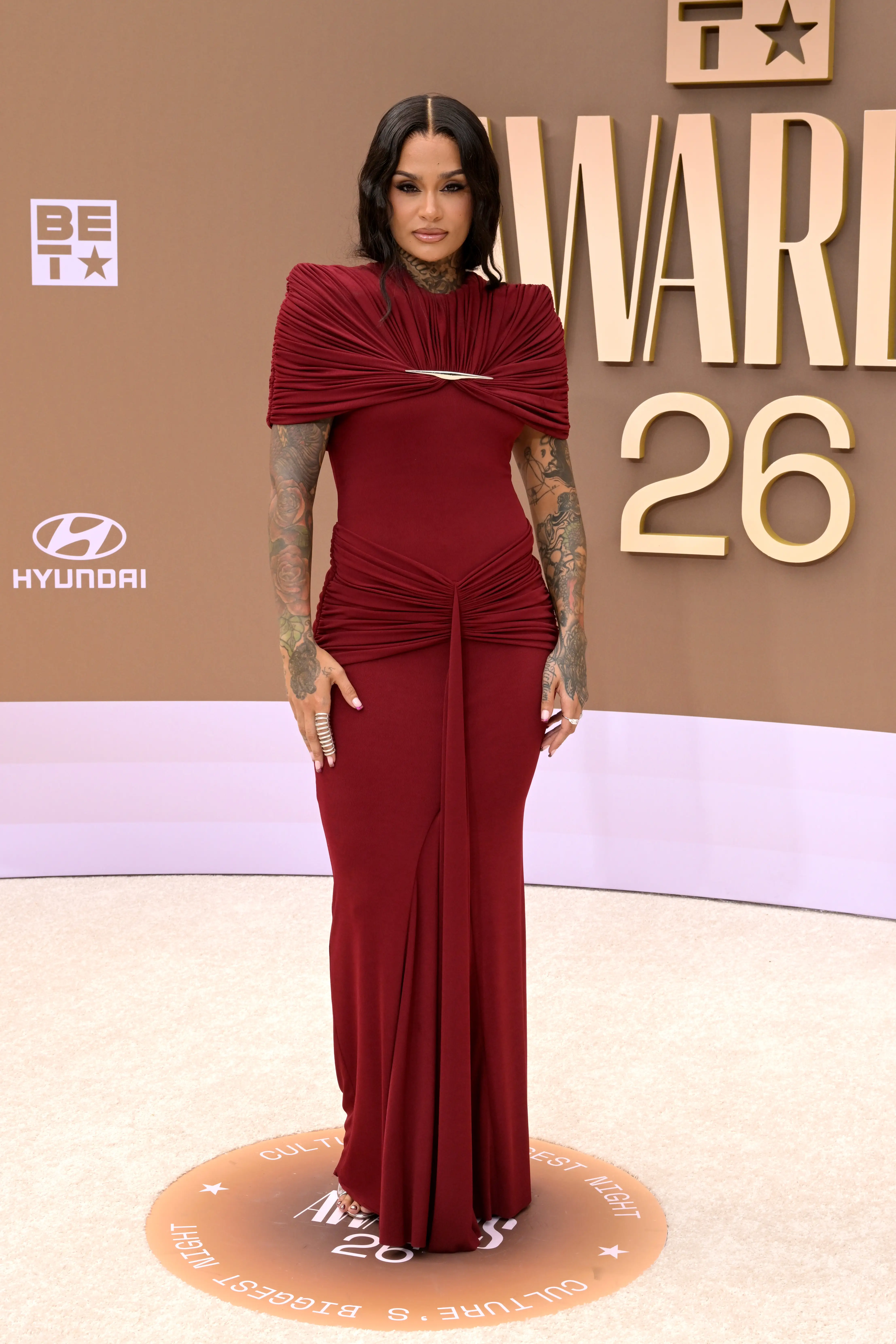 Kehlani at the 2026 BET Awards.