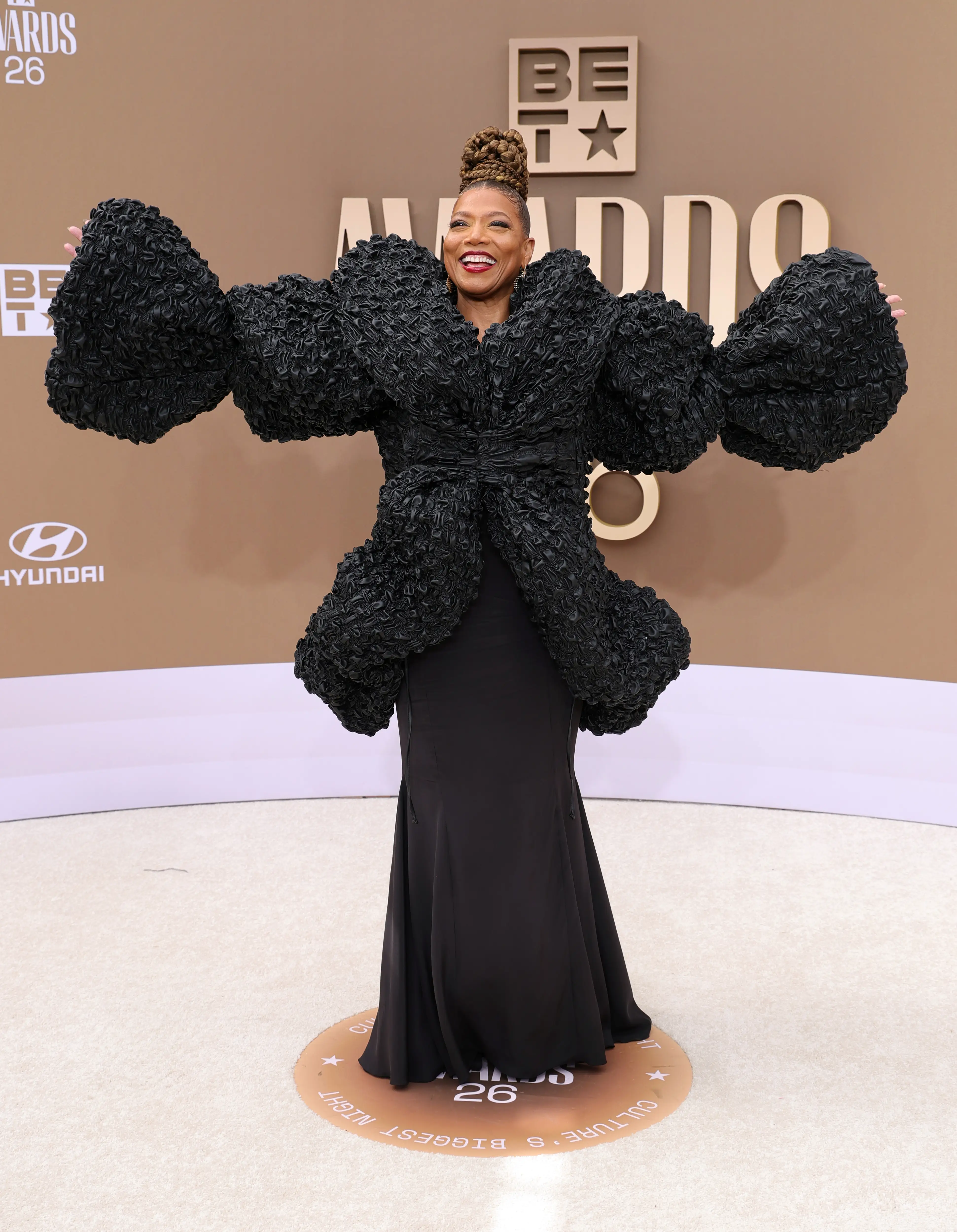 Queen Latifah at the 2026 BET Awards.