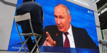 Putin calls Zelensky illegitimate. He’s describing himself.