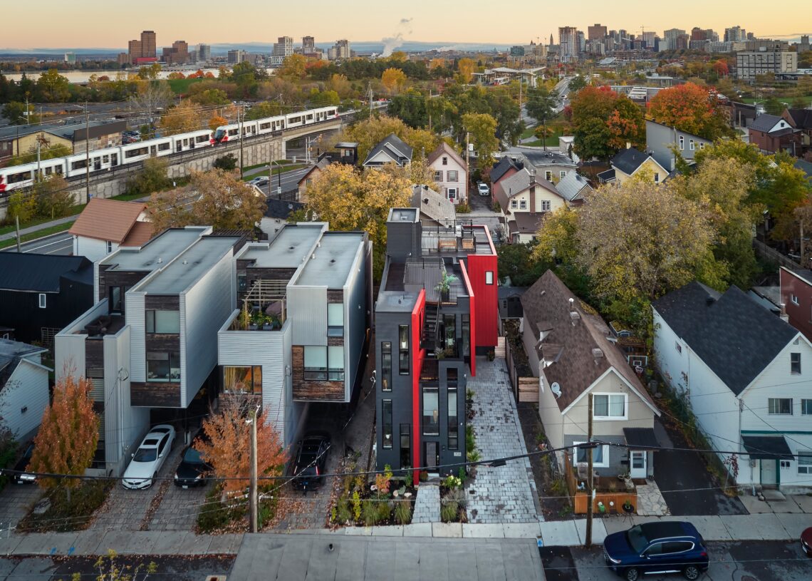 A Tetris-like home helped two sisters stay connected as they aged