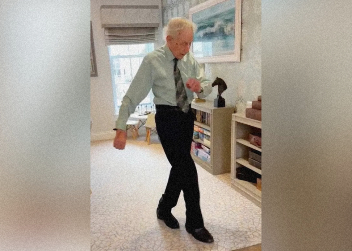 A 100-Year-Old Man’s Dance Video Went Viral, but His Origin Story Is Even Better