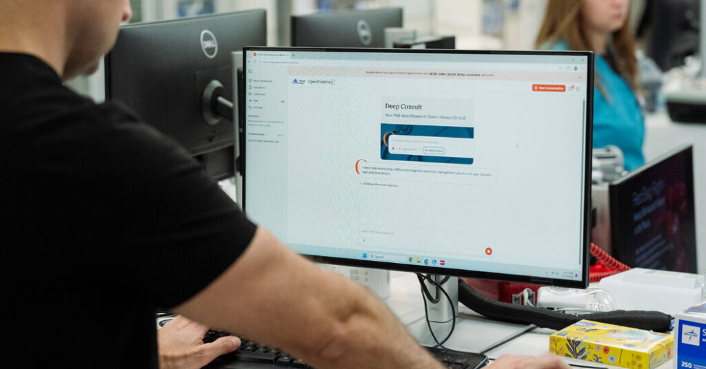 Have a Thorny Medical Question? Your Doctor May Be Using A.I. for That.