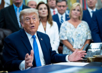 For a Second Time, Trump Muses About Americans Sharing in A.I. Wealth