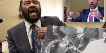 Rep. Al Green tells Homeland Security Sec. Mullin to ‘shut up’ after calling him a racist at hearing