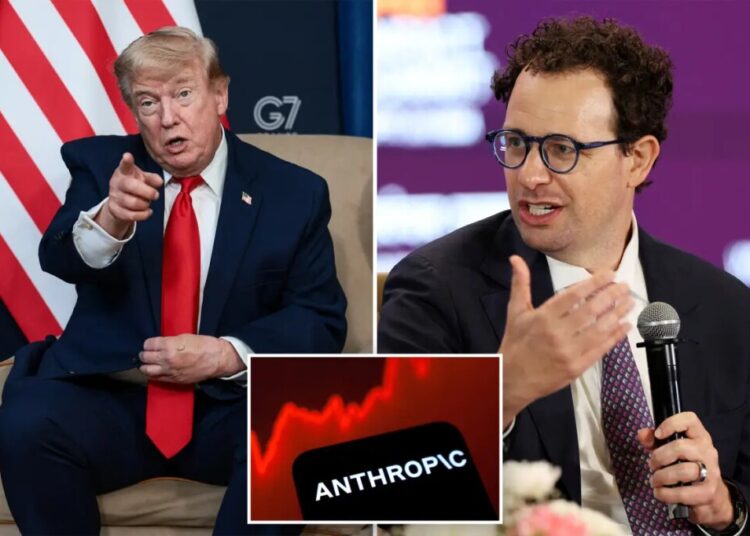 Trump admin open to talks with Anthropic over foreigner ban