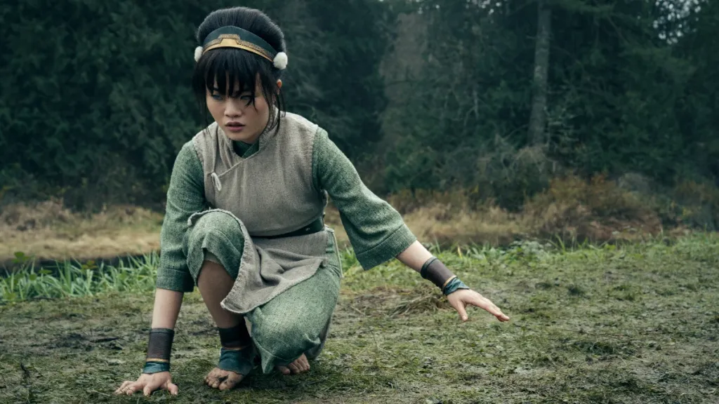 Miya Cech as Toph in 