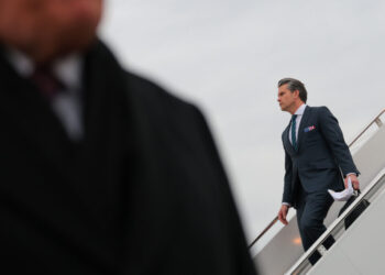 Hegseth takes six of his children to France on official trip
