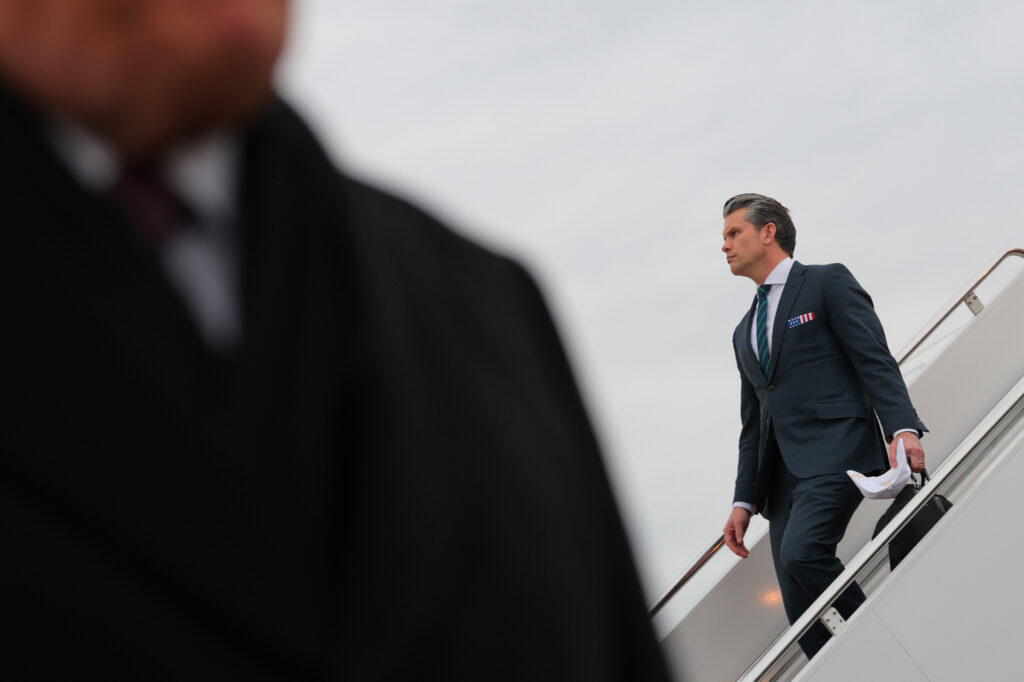 Hegseth takes six of his children to France on official trip