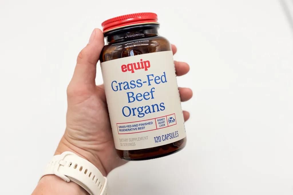 Equip as best beef organ supplements
