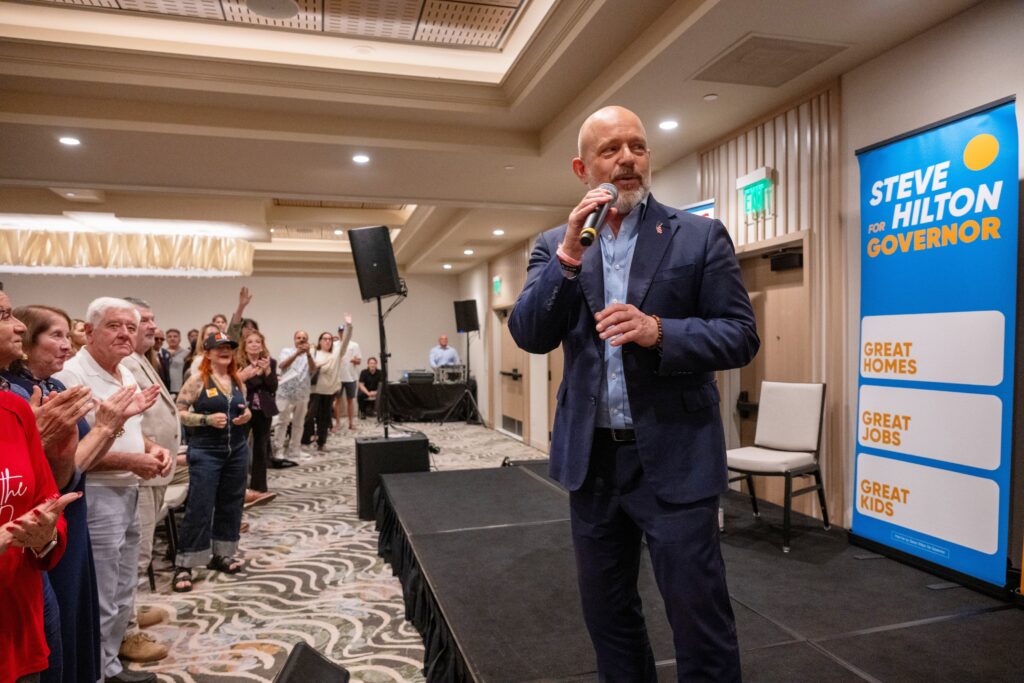 Steve Hilton wants to make California golden again