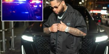 Thieves used GPS tracker to stalk ex-front then robbed, shot him dead in front of his mom: cops