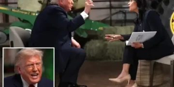 Trump storms off ‘Meet The Press’ interview after fiery exchange with NBC’s Kristen Welker over 2020 election