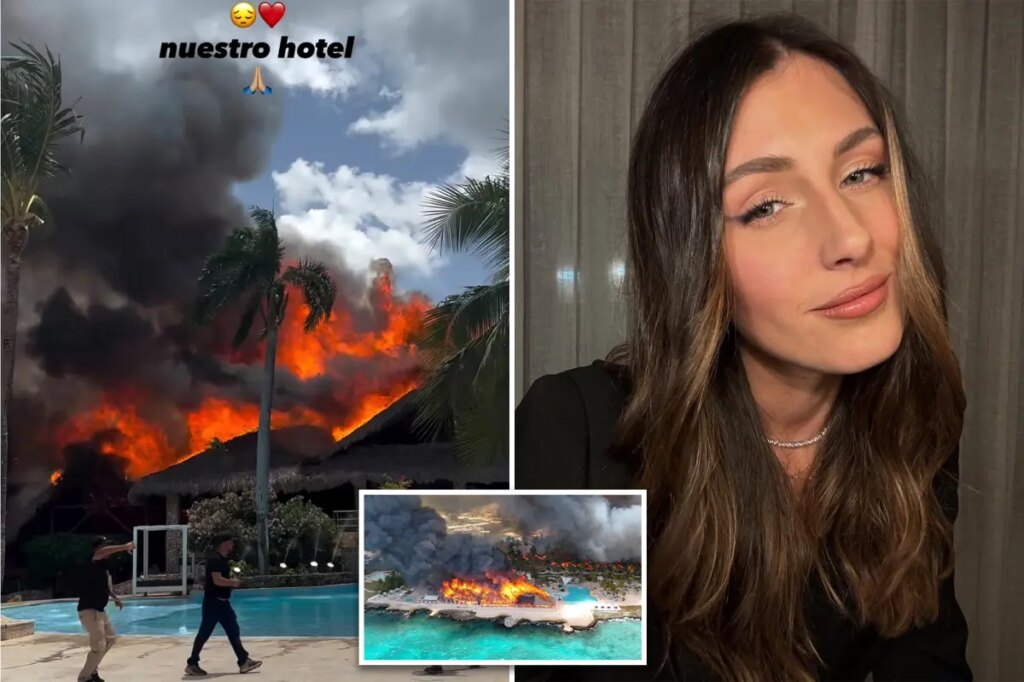 Guests charged back into Dominican resort inferno for belongings, says hotel worker