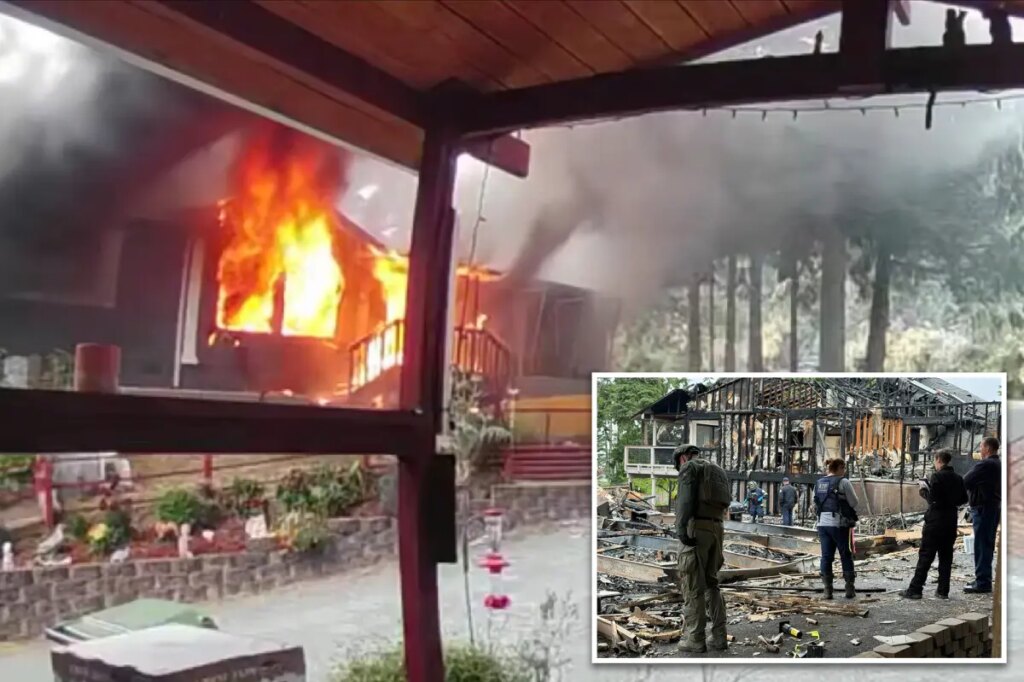 Fireworks explosion likely caused by cigarette smoker obliterates three homes, injures 5 people