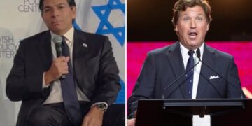 Israeli UN ambassador reveals shocking antisemitic question Tucker Carlson asked him during wartime phone call