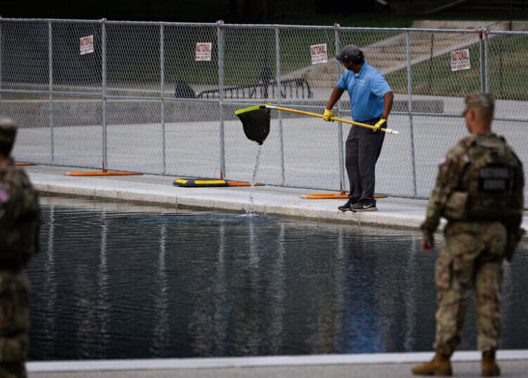 What to Know About Trump’s Claims of Vandalism at the Reflecting Pool
