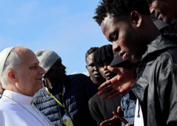 Pope Leo defends migrants while saying they should reconsider their journeys