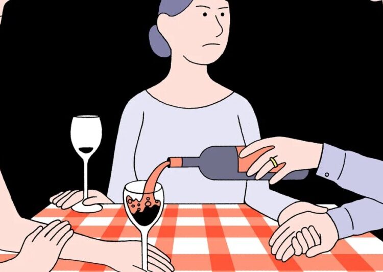 First comes marriage. Then comes a flirtatious colleague.