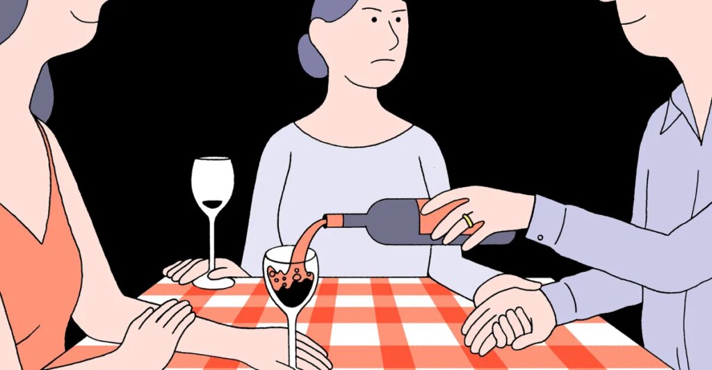 First comes marriage. Then comes a flirtatious colleague.