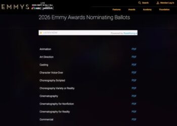 I Read the Emmys’ 800 Pages of Ballots. Here’s What I Learned