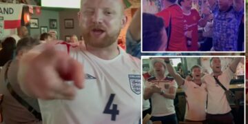 English bargoers swarm local pubs for World Cup party after victory over Panama