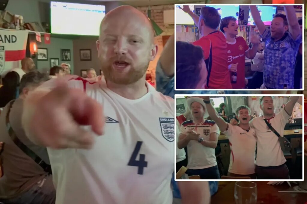 English bargoers swarm local pubs for World Cup party after victory over Panama