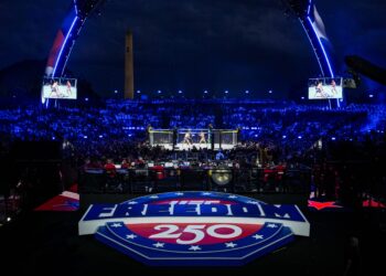 Five arrested, charged with plotting to attack UFC event at White House, DOJ says