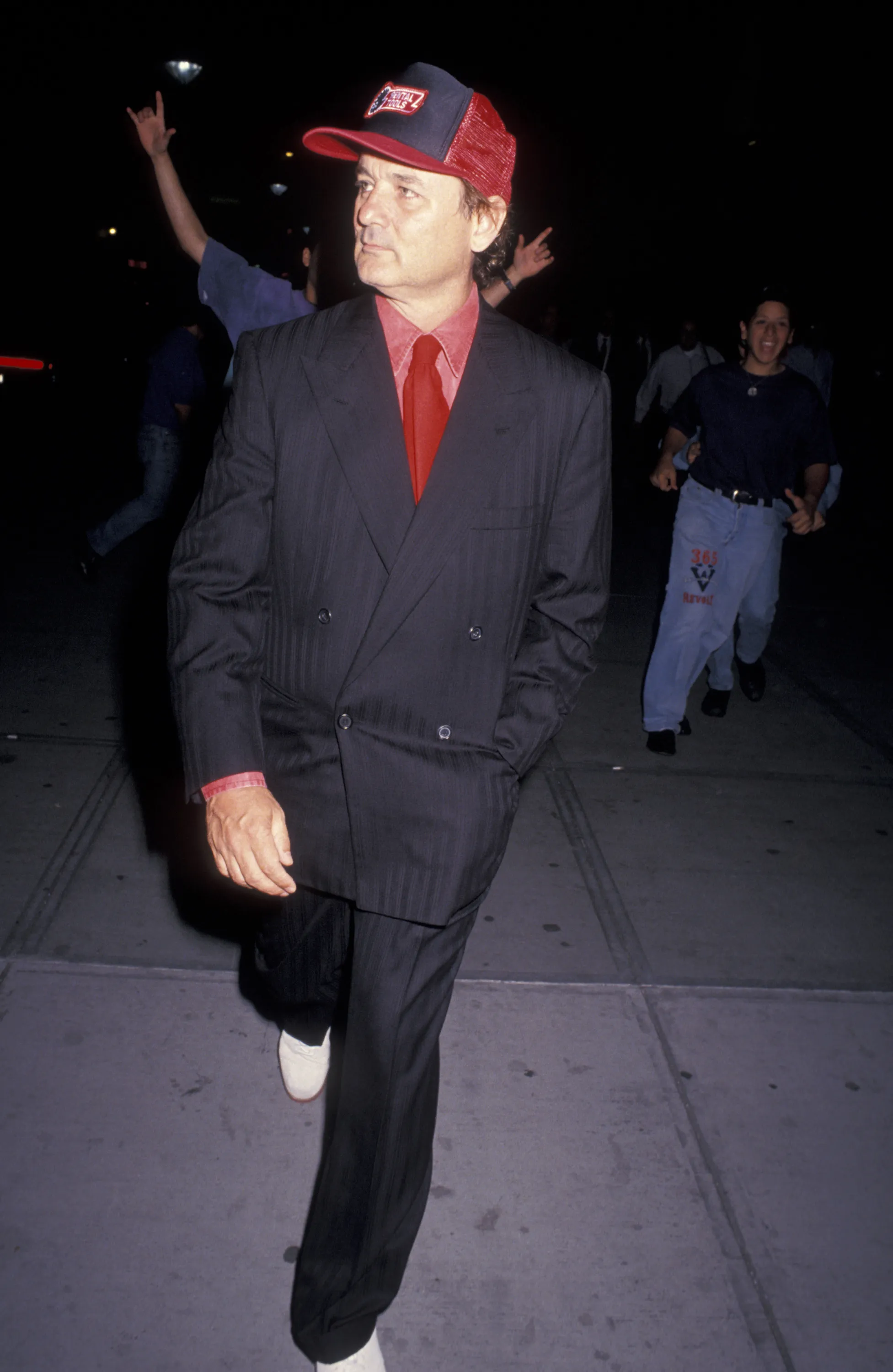  Bill Murray Sighting at NBA Championship Game Knicks vs Bulls May 2, 1993 at Madison Square Garden in New York City