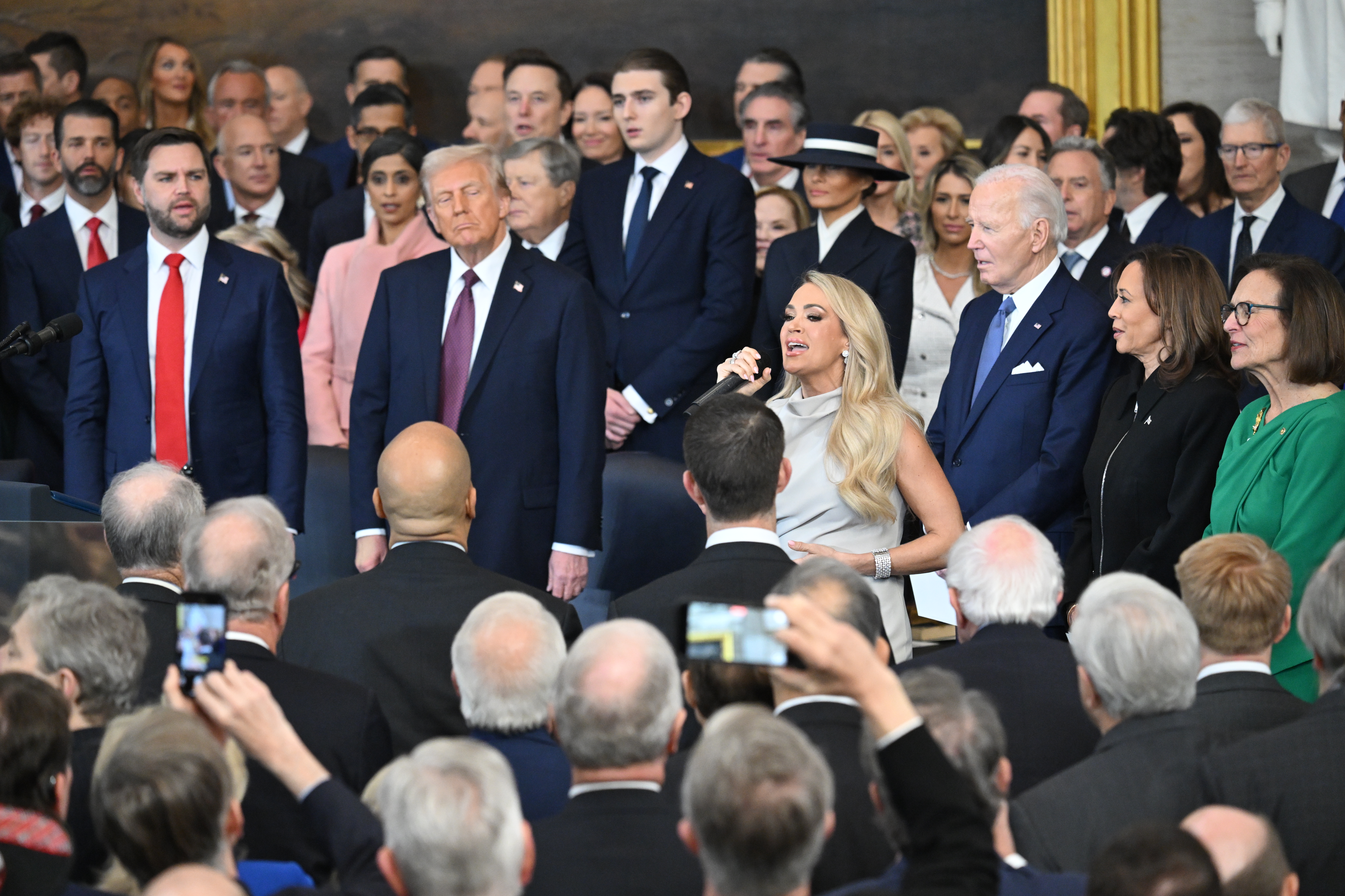 Carrie Underwood performs 