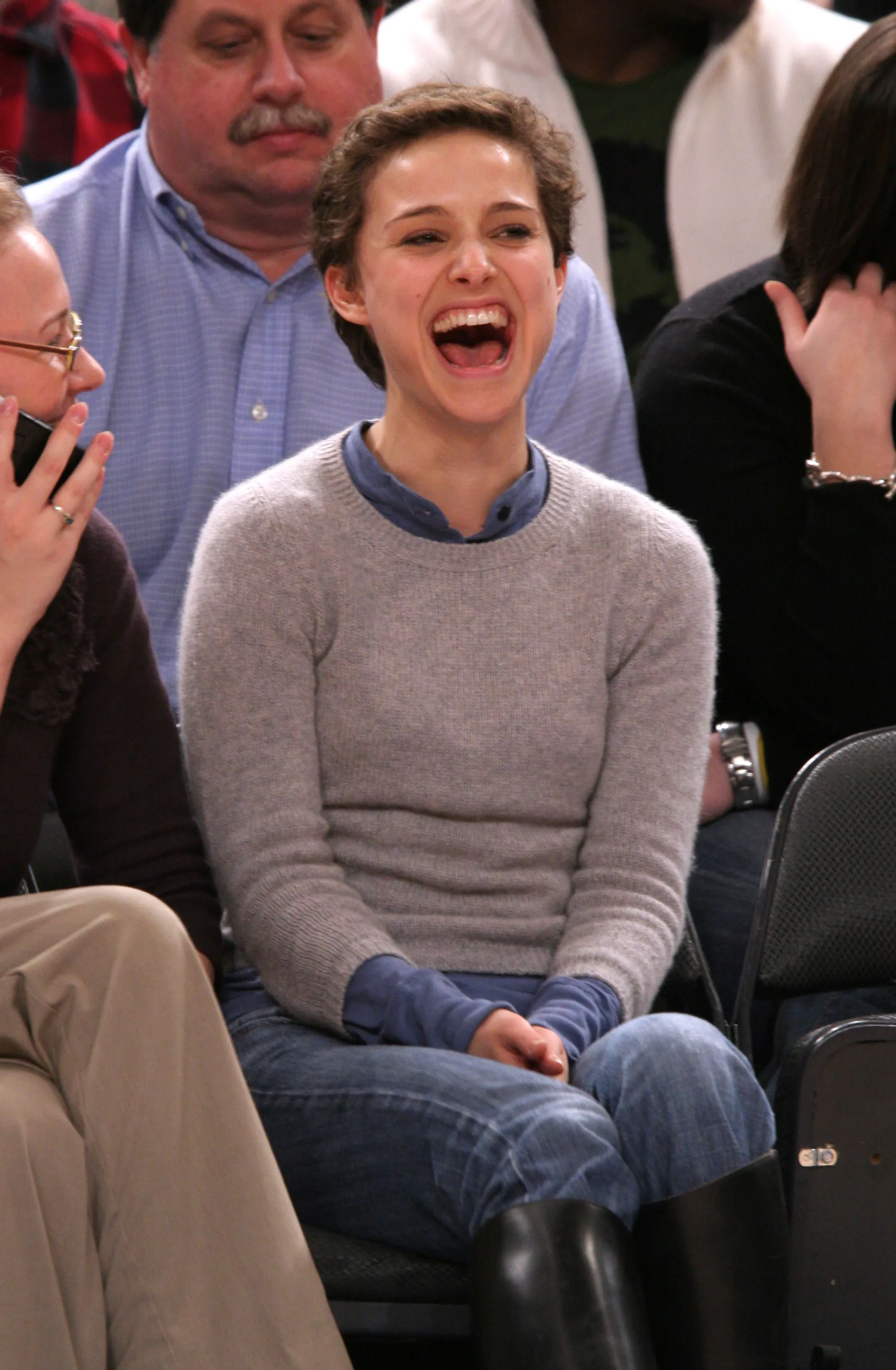 Natalie Portman at the Madison Square Garden in New York City