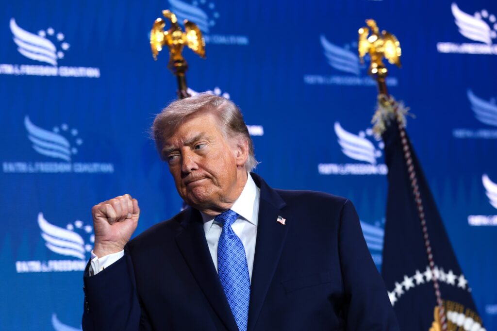 Trump tries out midterms message that focuses on ‘communists’