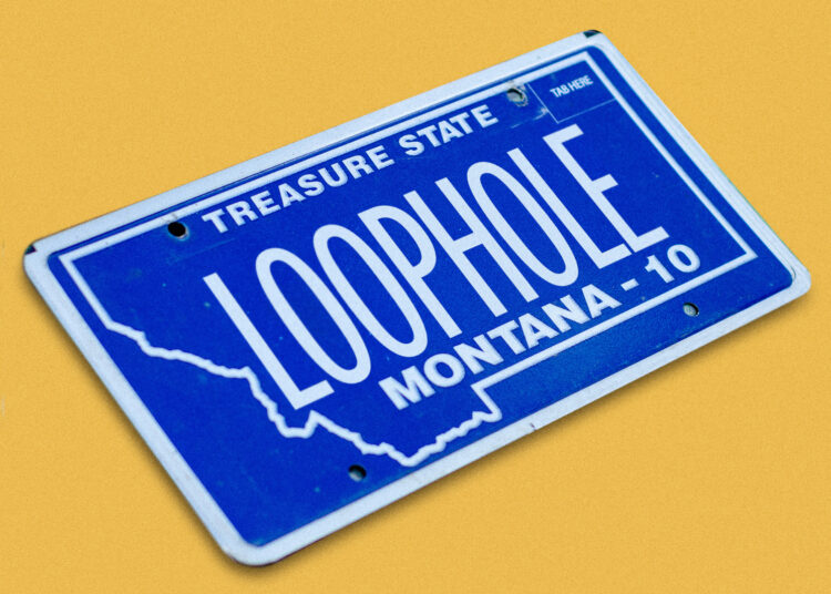 The Montana license plate loophole is a warning